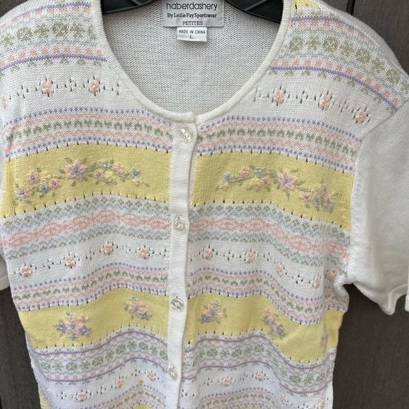 Vintage Haberdashery Petite Cardigan Sweater - Picture 2 of 8
